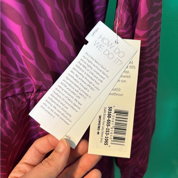 MOTT50 Casual Pink Zebra Print Dress - Picture 4 of 5